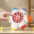 Miniatyrbillede 5 af 8: WOOPIE BABY Space Rocket Activity – Pædagogisk sensorisk terning 18m+