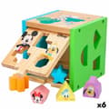 Miniatyrbillede 1 af 7: Børne Puslespil af Træ Disney 14 Dele 15 x 15 x 15 cm (6 enheder)