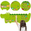 Miniatyrbillede 1 af 8: VIGA Træpladekrokodille – Sensorisk & Pædagogisk, FSC & Montessori