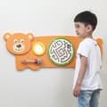 Miniatyrbillede 2 af 11: VIGA Sensorisk Manipulerende Bamsebræt FSC Montessori-certifikat