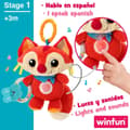 Miniatyrbillede 3 af 7: Bamse rangle Winfun Ræv 13,5 x 26,5 x 7,5 cm (6 enheder)