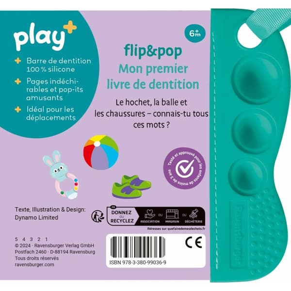 Min Første Musicalbog Ravensburger Flip & pop - My first words
