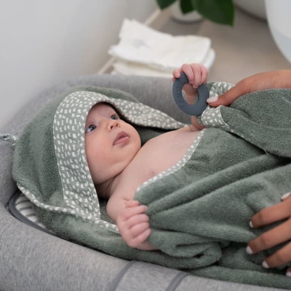 Badlakan med Luva och Bitis Moln Kaki Doomoo