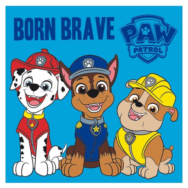 Pressad barnhandduk 30x30 Paw Patrol 348