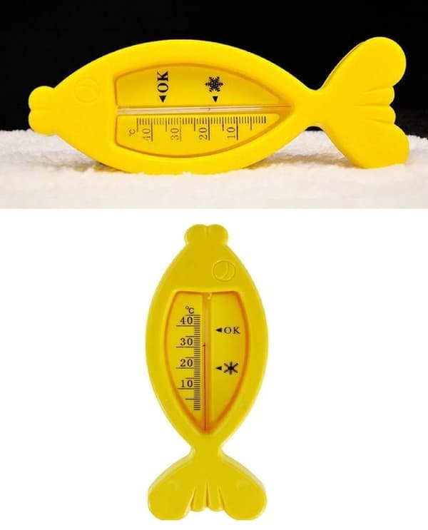 Badtermometer i form av fisk - termometer