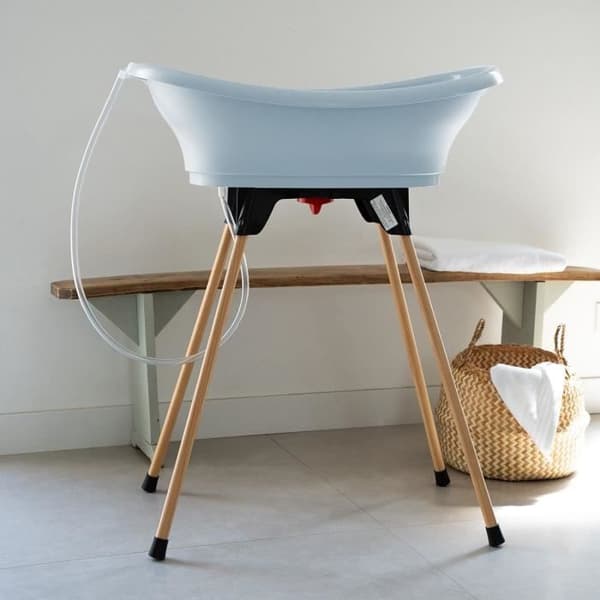 THERMOBABY KYLPYPAKKAUSPAKKAUS VASCO Fleur Bleue: kylpyamme + jalat + poistoletku