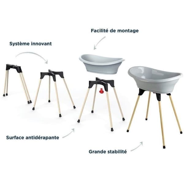 Badepakke - THERMOBABY - VASCO 9 i 1 - Charm Grey