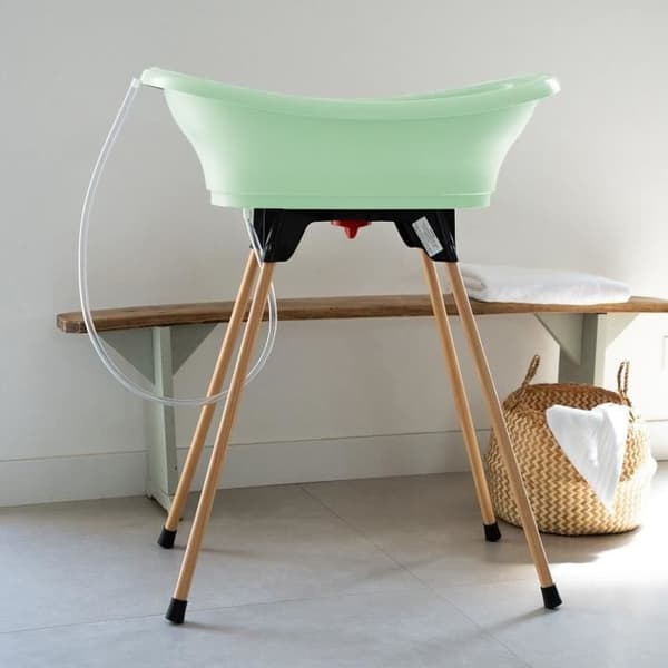 Kylpyamme - THERMOBABY - VASCO - Celadon Green - Yhteensopiva lepotuolin kanssa