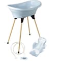 Miniatyrbillede 1 af 6: Thermobaby Vasco 5 i 1 badekar med blå blomster - fremstillet i Frankrig