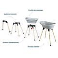 Miniatyrbild 3 av 6: THERMOBABY VASCO 5-i-1 Badkarspaket Charming Grey - Tillverkad i Frankrike
