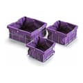 Miniatyrbild 1 av 2: Set of Stackable Organising Boxes Versa VS-10650020 26 x 12 x 26 cm