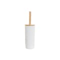 Miniatyrbillede 1 af 3: Toilet Brush DKD Home Decor 10 x 10 x 38 cm Natural White Stoneware