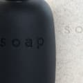 Miniatyrbillede 2 af 3: Soap Dispenser DKD Home Decor PVC Stoneware Scandinavian 8 x 8 x 18 cm (2 Units)