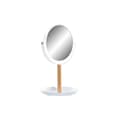 Miniatyrbillede 1 af 3: Mirror DKD Home Decor White Natural Bamboo Aluminium polystyrene 17 x 17 x 31 cm