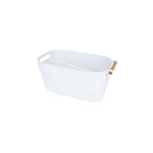 Multi-purpose basket Confortime 33,5 x 18 x 15 cm Plastic With handles 12 Units