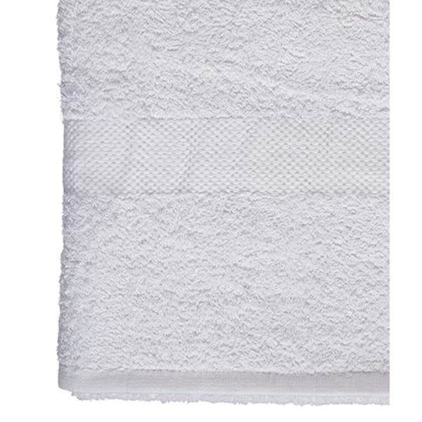 Bath towel Berilo 89679 White 80 % cotton 20 % Polyester 90 x 150 cm 90 x 0,5 x 150 cm (3 Units)
