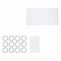 Pikkukuva 2 / 3: Bath Set Berilo CN-B6032A-WHITE White PVC Polyethylene EVA (12 Units)