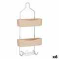 Miniatyrbild 1 av 4: Bathroom Shelves Berilo W7072 - 384 Beige Metal Plastic 28 x 60 x 14 cm (6 Units)
