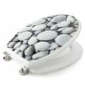 Miniatyrbillede 2 af 2: Toilet Seat Gelco Stone Grey MDF Wood