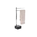Pikkukuva 2 / 4: Free-Standing Towel Rack DKD Home Decor Silver MDF Steel (45 x 21 x 80 cm)