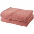 Miniatyrbillede 1 af 2: Towels Set TODAY Terracotta 100% cotton (2 Units)