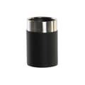 Pikkukuva 1 / 2: Toothbrush Holder DKD Home Decor Black Silver Resin Stainless steel 7 x 7 x 10,5 cm (12 Units)
