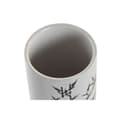 Miniatyrbild 2 av 2: Toothbrush Holder DKD Home Decor White Black Rubber wood Stoneware 7,6 x 7,6 x 11 cm (12 Units)