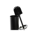 Pikkukuva 2 / 2: Toilet Brush DKD Home Decor 10 x 10 x 38,4 cm Silver Black Metal Stainless steel