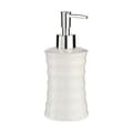 Miniatyrbillede 2 af 2: Soap Dispenser Berilo DW20800-B White Metal Ceramic Waves 260 ml (12 Units)