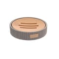Miniatyrbillede 1 af 2: Soap dish DKD Home Decor 11 x 11 x 2,5 cm Grey Cement