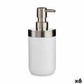 Miniatyrbillede 1 af 2: Soap Dispenser Berilo BP15-001-2 White Silver Plastic 350 ml 8 x 17 x 9 cm (6 Units)