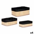 Miniatyrbillede 1 af 4: Organisers Berilo BA1317-438 Bamboo 31 x 12 x 21 cm Set