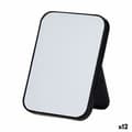 Pikkukuva 1 / 3: Mirror with Mounting Bracket Berilo 48727 White Black polypropylene 1,7 x 20 x 14 cm (12 Units)