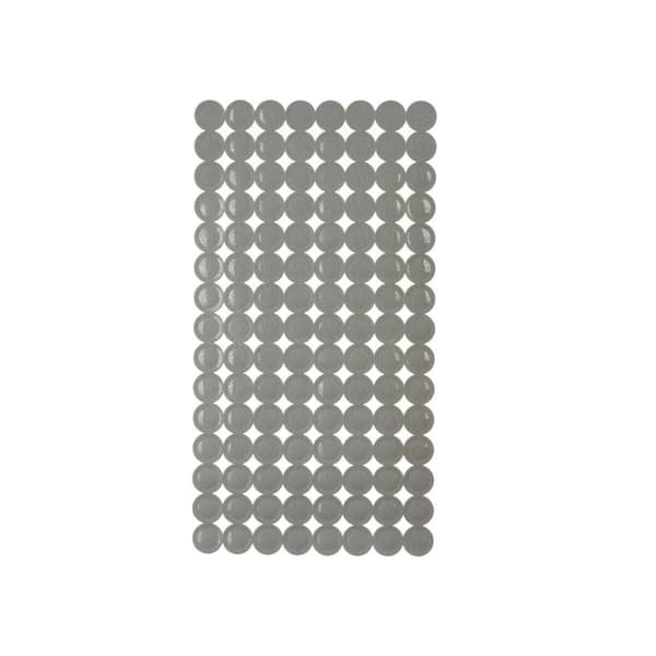 Non-slip Shower Mat Grey PVC 68 x 36 x 1 cm (6 Units)