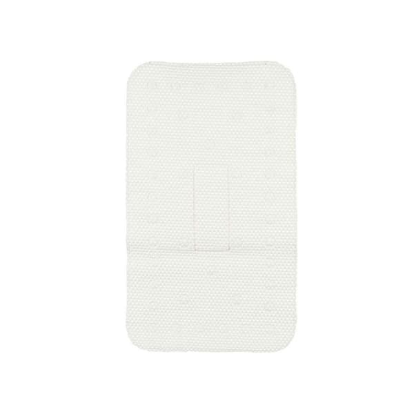 Non-slip Shower Mat Berilo BM814-4070 - 317 White PVC 69,3 x 40 x 1 cm (6 Units)