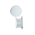 Pikkukuva 2 / 3: Magnifying Mirror Berilo B1613 - 345 Metal Extendable Ø 17 cm (6 Units)