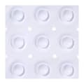 Miniatyrbild 3 av 3: Non-slip Shower Mat 5five White PVC (55 x 55 cm)