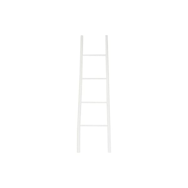 Free-Standing Towel Rack DKD Home Decor White Wood 53,5 x 4,5 x 176 cm