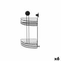 Pikkukuva 1 / 4: Shower Support Berilo CN-W6753-5P Black Steel ABS 26 x 39 x 19 cm (6 Units)
