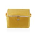 Miniatyrbillede 1 af 3: Storage Box Versa Corduroy 38 x 26 x 26 cm Yellow