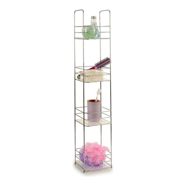 Bathroom Shelves Berilo W4870 Transparent Silver