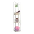 Miniatyrbillede 2 af 2: Bathroom Shelves Berilo W4870 Transparent Silver