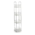 Miniatyrbillede 1 af 2: Bathroom Shelves Berilo W4870 Transparent Silver