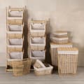 Pikkukuva 2 / 3: Bathroom Shelves Versa Nadir Brown 35 x 125 x 35 cm