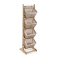 Pikkukuva 1 / 3: Bathroom Shelves Versa Nadir Brown 35 x 125 x 35 cm
