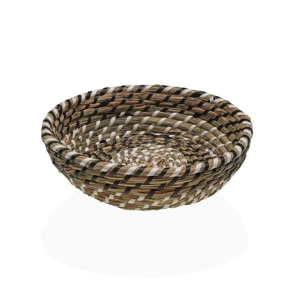 Basket Versa Textile Water hyacinth 25 x 8 x 25 cm