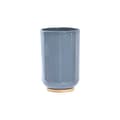 Miniatyrbild 4 av 4: Bath Set DKD Home Decor Natural Grey Orange Coral Aluminium Bamboo PS Modern (9 x 7 x 16 cm) (2 Units) (7 x 7 x 16 cm)