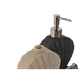 Miniatyrbillede 3 af 3: Soap Dispenser Home ESPRIT Grey Cream Resin Polyethylene 12 X 6 X 16,5 cm (2 Units)