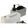 Miniatyrbillede 3 af 3: Soap dish Home ESPRIT White Grey ABS Dolomite (2 Units)
