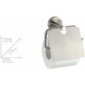 Miniatyrbillede 4 af 4: Toilet Roll Holder Wenko bosio Stainless steel 15 x 13,5 x 7 cm